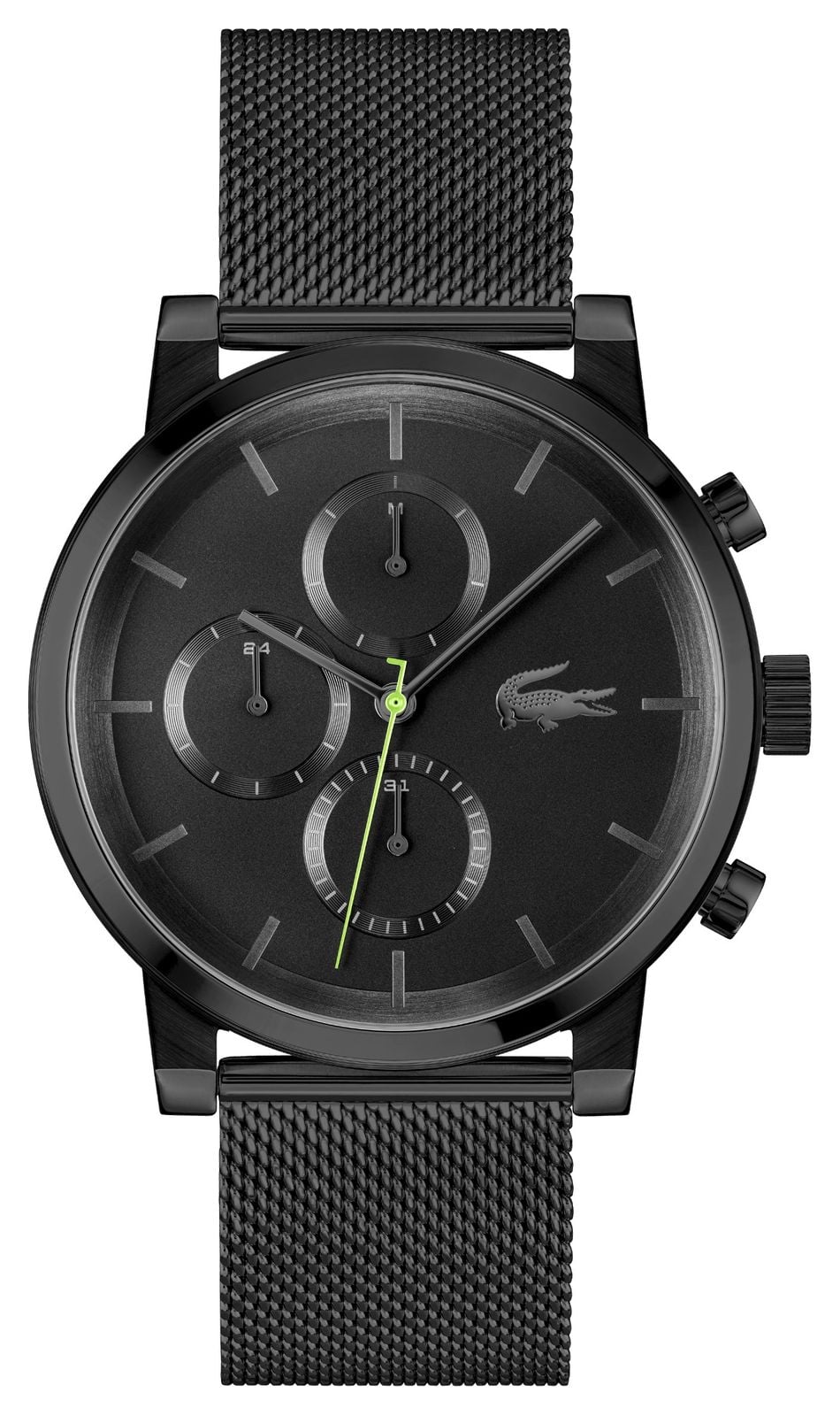 Lacoste Replay pour homme (43 mm) avec cadran noir et montre