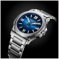 Emile Chouriet Challenger Cliff Automatic (40mm) Blue Sunray Dial / Stainless Steel Bracelet 08.1170.G.6.6.N8.6 - widok alternatywny 2
