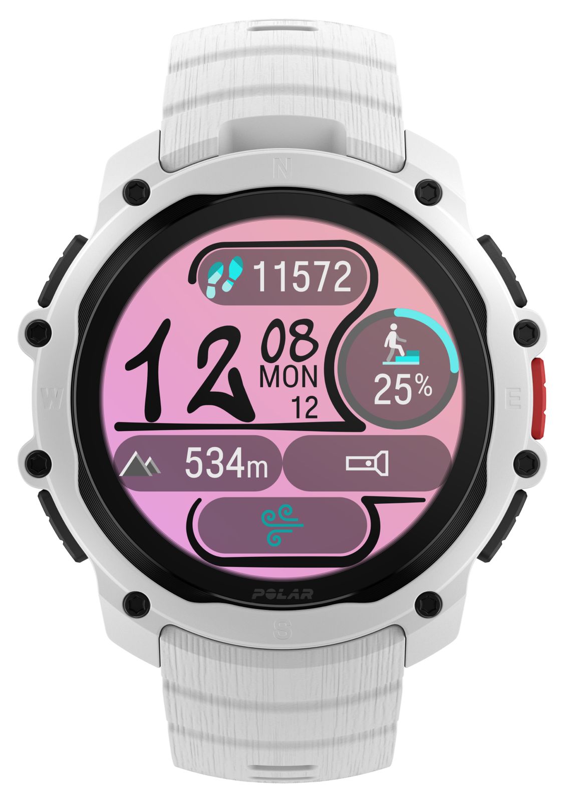 Polar Street x - de sport urbain AMOLED GPS (45mm) montre
