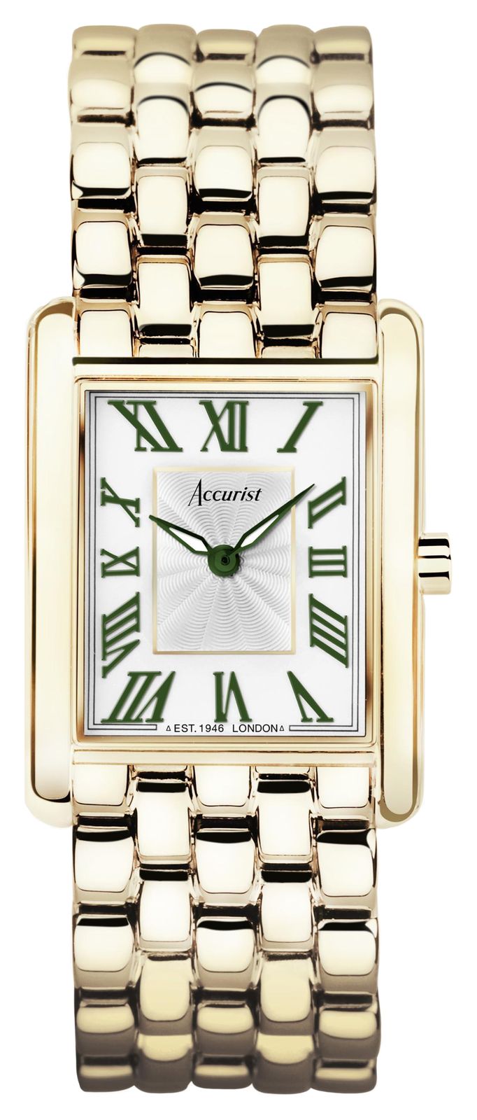 Accurist femme rectangulaire Ã  quartz (26 mm) cadran montre
