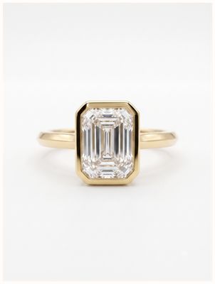 Allied Gold 18ct Yellow Gold Lab Grown Diamond 1.47ct D Vvs2 J94469