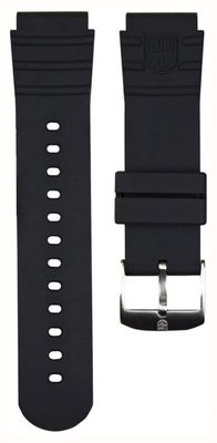 Luminox 22mm Lug Black Strap With Steel Buckle For 0320 Series FPX220120Q1K
