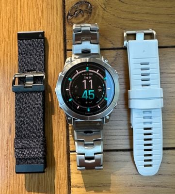 【ベルト2本付】GARMIN EPIX SAPPHIRE Amazon.com: Garmin EPIX Gen 2, Sapphire,Gray, Titanium, NA