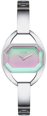 STORM Tulisa Lazer Pink (29 mm) z opalizującą tarczą / bransoletą ze stali nierdzewnej 47545/PK
