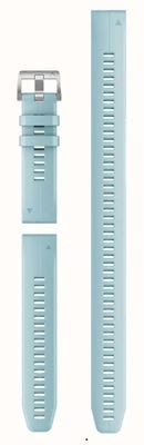 Garmin Quickfit 22 horlogebanden (22mm) azuurblauw siliconen (3-delige duikset) 010-13357-00