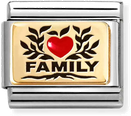 Nomination Classic Family Heart Enamel Charm 030289/07