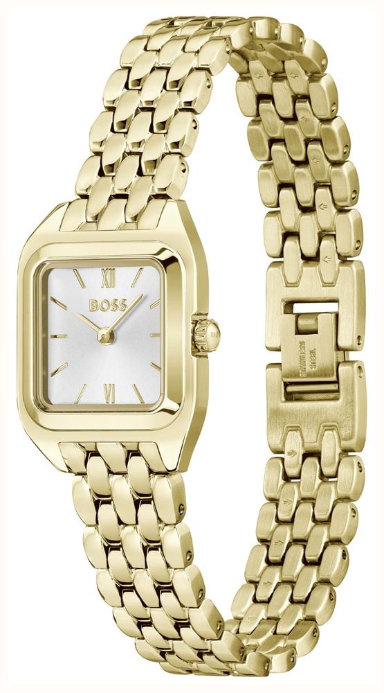 BOSS Mae Petite Gold Plated Bracelet Whole Dial Watch And Bracelet Gift Set 1570203 - alternative Ansicht 2