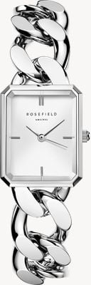 Rosefield Studio Edition - Octagon XS (19.5mm) White Dial / Stainless Steel Bracelet SWSSS-O56