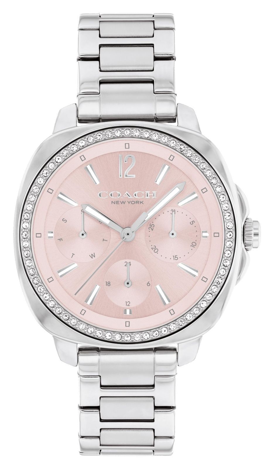 Coach femme Kitt (34 mm) cadran rose / bracelet en montre