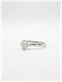 0.50ct Round Brilliant Natural Diamond Platinum Solitaire Ring IGI Certified FCD28377 - vista alternativa 2
