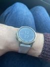 Customer picture of Garmin Fenix 7S Pro Sapphire Solar Soft Gold Light Sand Band 010-02776-15