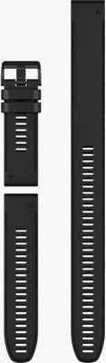 Garmin Quickfit 26 Mm Three Piece Diving Set Black Silicone Strap Only 010-12907-00
