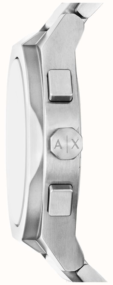 Armani Exchange Men's Quartz Chronograph (42mm) Black Dial / Stainless ...