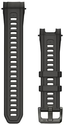 Garmin 22mm Charcoal Silicone Watch Band (Instinct 3/Instinct Crossover AMOLED – 45mm) 010-13395-10