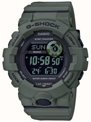 Casio | г-шок зеленый | Bluetooth | умные часы GBD-800UC-3ER