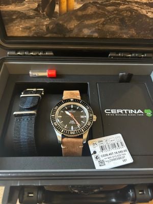 Certina Men's DS PH200M Automatic Black Dial C0364071605000