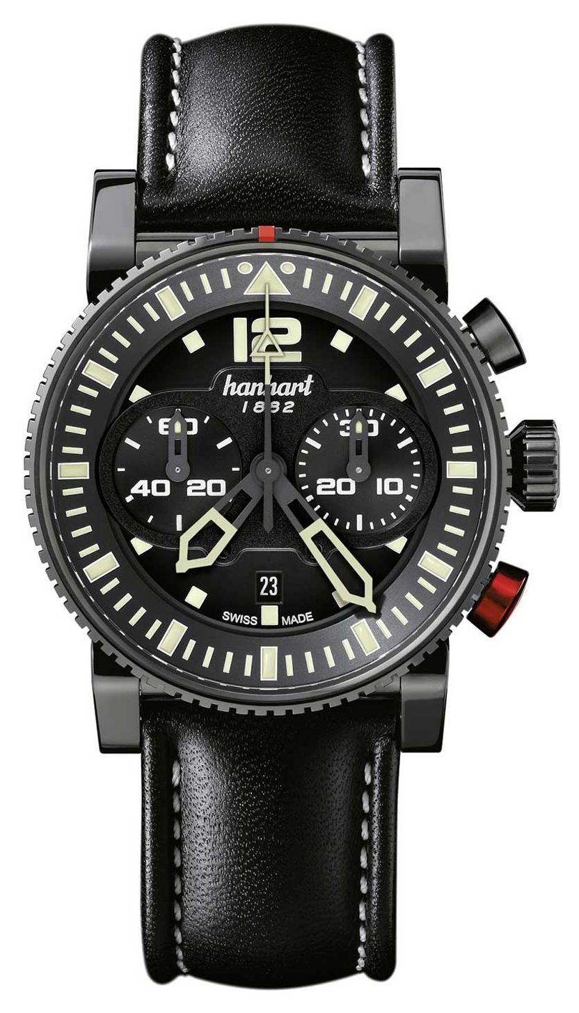 Hanhart Chronographe automatique Primus Pilot (44 mm), montre-image-202322