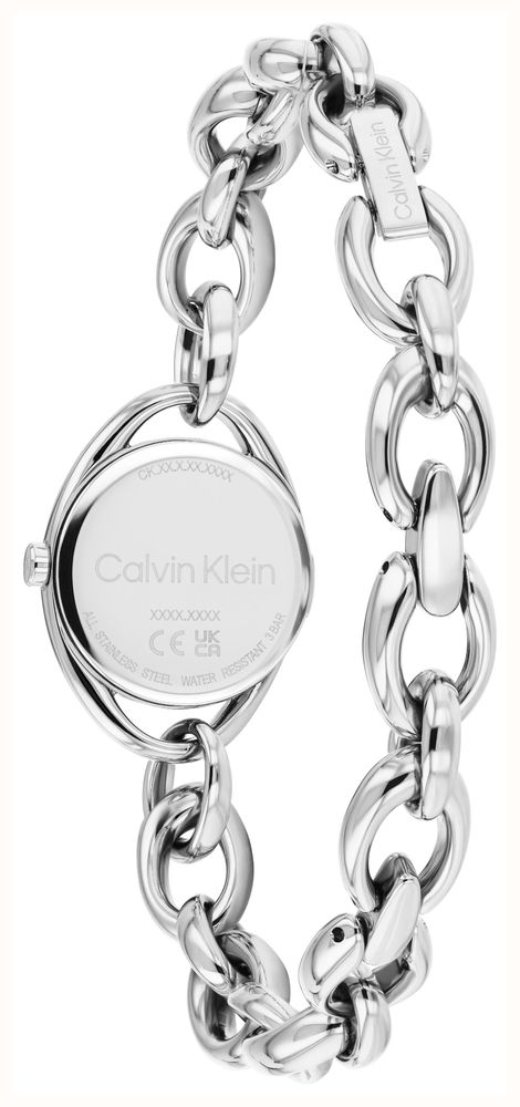 Calvin Klein Pure Link (25mm) Silver Dial / Stainless Steel Bracelet 25100210 - widok alternatywny 3