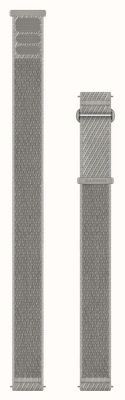 Garmin Schnellverschlussarmbänder (18 mm), hellsandfarbenes/französischgraues Komfortmaterial – nur Armband 010-14400-00