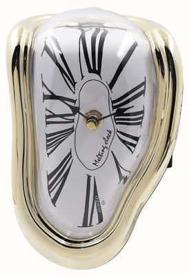 Exaequo Melting Watch Reloj de fusión - caja ABS color dorado - esfera blanca EX 0012.0002