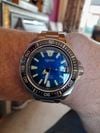 Customer picture of Seiko Les hommes sauvent l'océan | raie manta | bracelet en acier inoxydable SRPE33K1