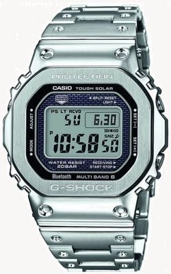 Casio Montre G-Shock entièrement métallique (43,2 mm) à cadran numérique et bracelet en acier inoxydable GMW-B5000D-1ER