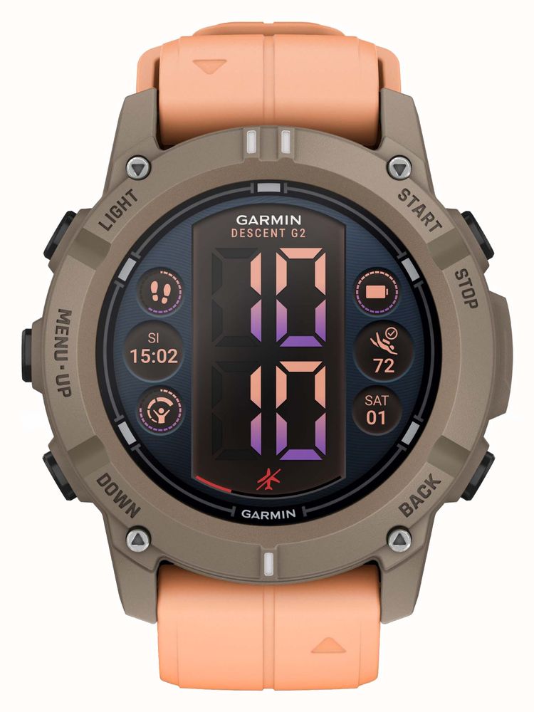 Garmin Descent G2 AMOLED Watch-Style Dive Computer Paloma With