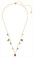 Swarovski Swarovski Imber Necklace, Mixed Cuts, Multicoloured, 18K Gold Finish 5753274