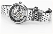 Roamer Competence Skeleton IV (43mm) Silver Skeleton Dial / Stainless Steel Bracelet 101984 41 85 10 - alternate view 3