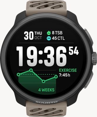 Suunto Race 2 Titan AMOLED Multisport-Performance-Uhr (49 mm) Trail SS051203000