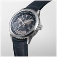 Raymond Weil Freelancer World-Traveller GMT Limited Edition (40mm) Blue 'World Map' Dial / Blue Leather Strap 2762-STC-02026 - vista alternativa 2