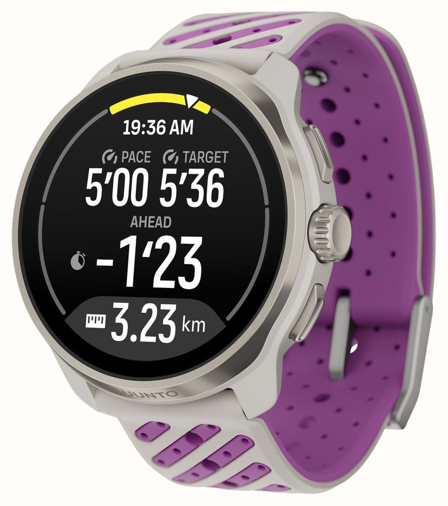 Suunto RACE 3S Titanium AMOLED Multisport Performance Watch (49mm) Orchid SS051647000 - альтернативный вид 2
