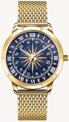 Thomas Sabo | Women's Glam Spirit Astro | Blue Dial | Gold Mesh | WA0352-264-209-33