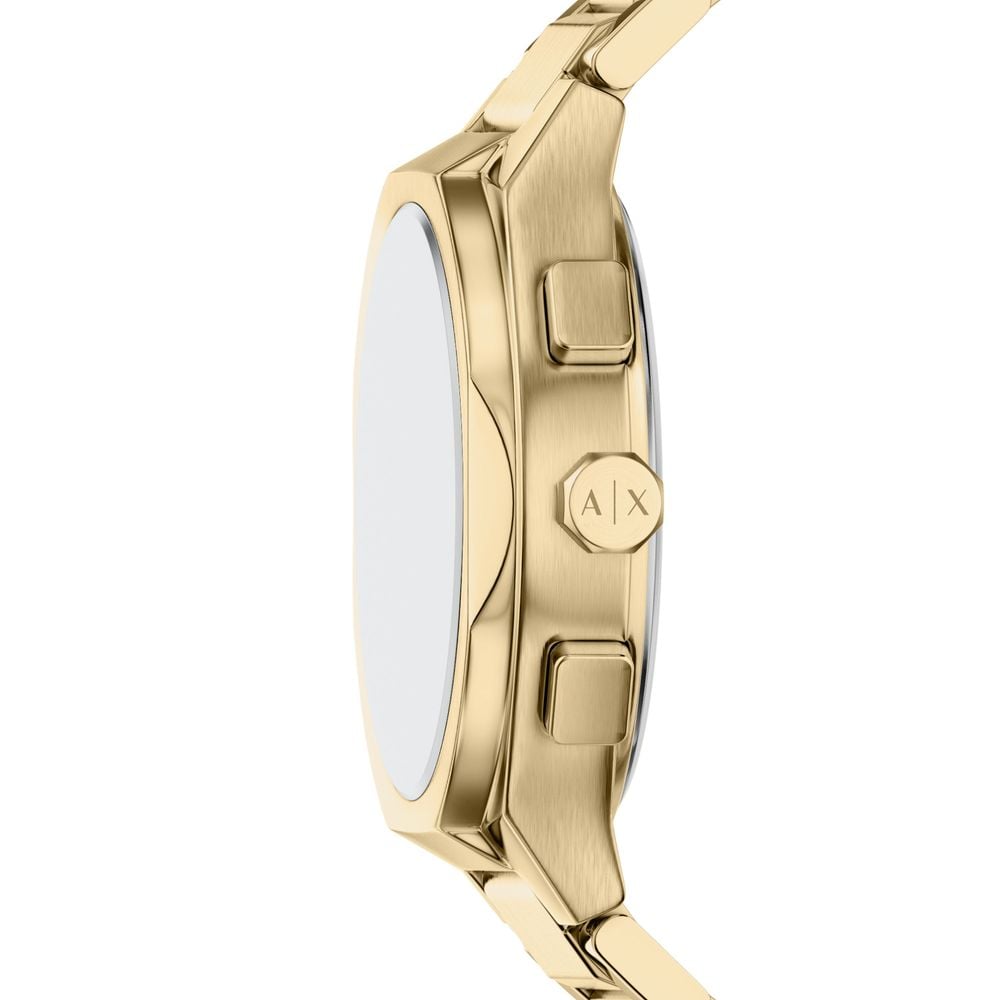 Armani Exchange Quartz Chronograph (36mm) Gold Sunray Dial / Gold PVD Stainless Steel Bracelet AX6034 - alternative Ansicht 3