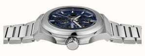 Ingersoll THE FRAME Automatic (47mm) Blue Skeleton Dial / Stainless Steel Bracelet I18301 - vista alternativa 2