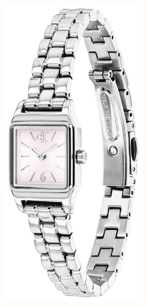 Calvin Klein Soft Form (16mm) Pink Dial / Stainless Steel Bracelet 25100232 - vista alternativa 2