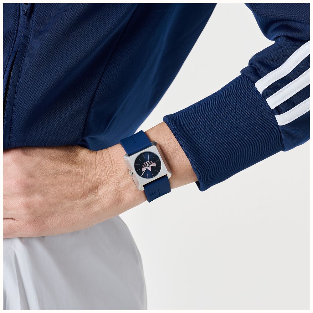 Adidas RETRO POP FOUR (31mm) Blue Dial / Blue Silicone Strap AOSY26502 - vista alternativa 6