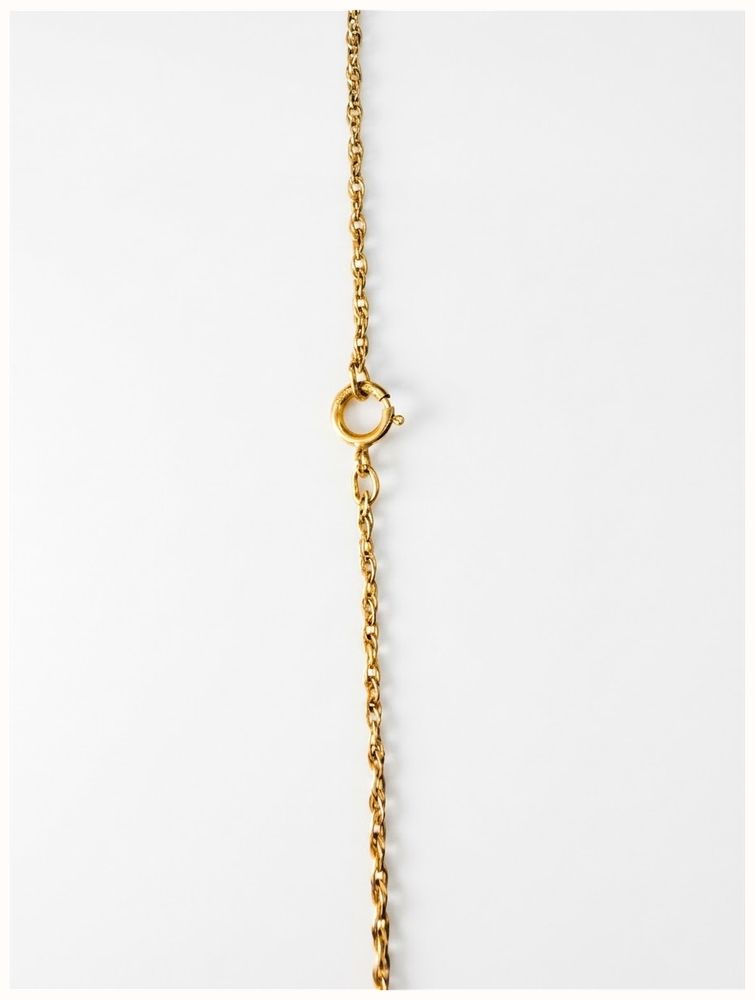 James Moore & Co Pre-Owned 14ct Australian Yellow Gold  With 24ct Pure Gold Capsule Pendant Necklace J34957 - 备用视图 3