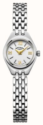 Rotary Balmoral | cadran blanc | bracelet en acier inoxydable LB05125/70