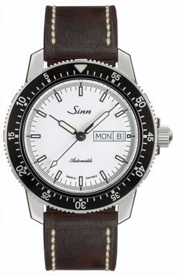 Sinn 104 st sa iw классические часы для пилотов коричневые винтажные кожаные 104.012-BL50202002007125401A