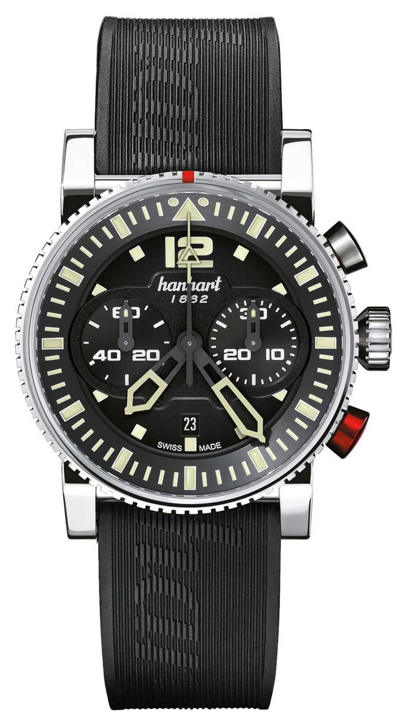 Hanhart Chronographe automatique Primus Pilot (44 mm), montre