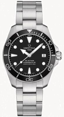 Certina DS ACTION Diver | 38MM | Powermatic 80 | Stainless Steel C0328071105100