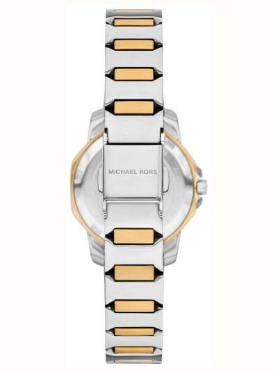 Michael Kors Women's Prescott Two Tone Stainless Steel White Dial Watch MK7686 - widok alternatywny 2
