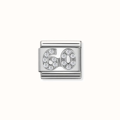 Nomination Composable CL SYMBOLS Steel Cubic Zirconia And Silver 925 60 330304/24