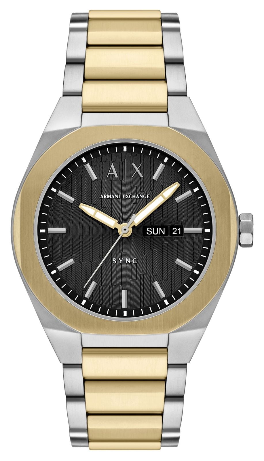 Armani Exchange Mouvement Ã  quartz trois aiguilles jour/ montre
