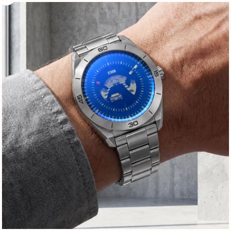STORM STORM VARYN LAZER / Blue Dial / Stainless Steel Bracelet 47577/LB - vista alternativa 3
