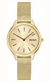 HUGO Gold Glossy Gold Dial Mesh Bracelet 1540188