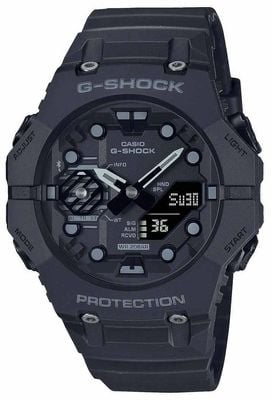 Casio Men's Bluetooth G-Shock Combi Black Integrated Bezel and Strap Watch GA-B001-1AER