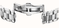 Emile Chouriet Ailes du Temps - Soleos Automatic (40mm) White Dial / Stainless Steel Bracelet 08.1155.G.6.6.28.6 - autre vue 4