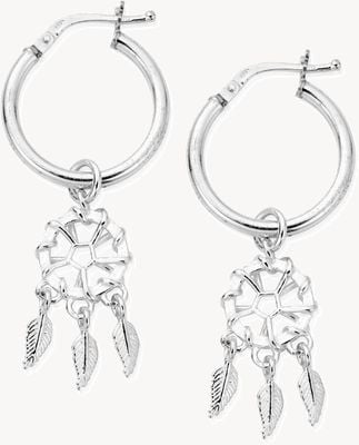 ChloBo Dream Catcher Hoops Sterling Silver SEH3290